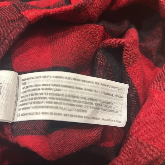 Abercrombie & Fitch flannel button down men size small . - Picture 6 of 7